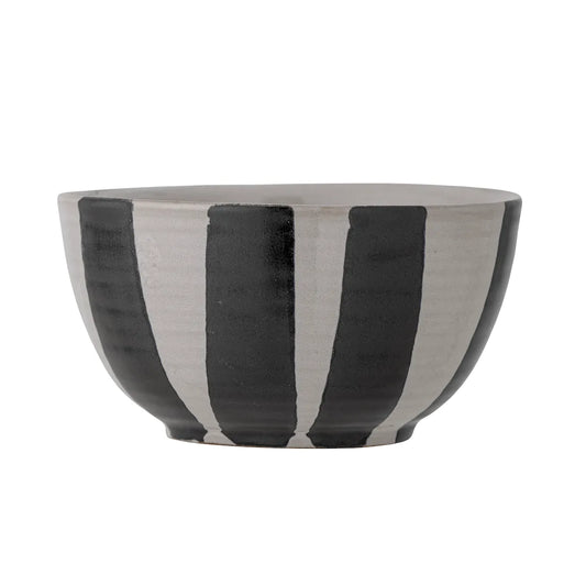 Bloomingville - Serina Bowl, Black, Stoneware