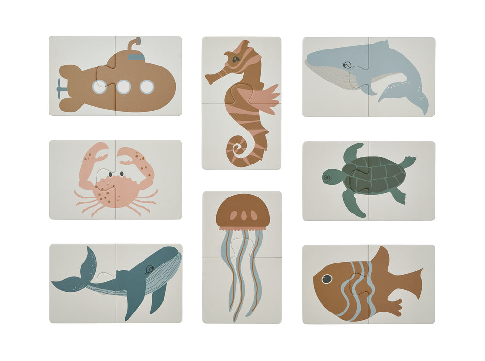 Liewood Kinderpuzzle Brett Sea creature