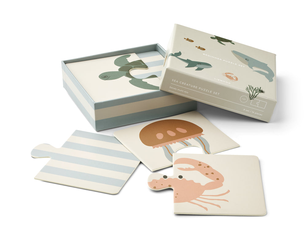 Liewood Kinderpuzzle Brett Sea creature