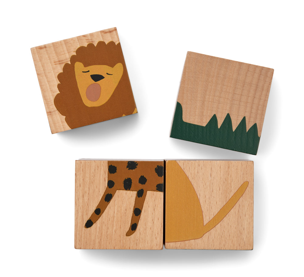 Liewood AGE Puzzle All Togethe/ Nature