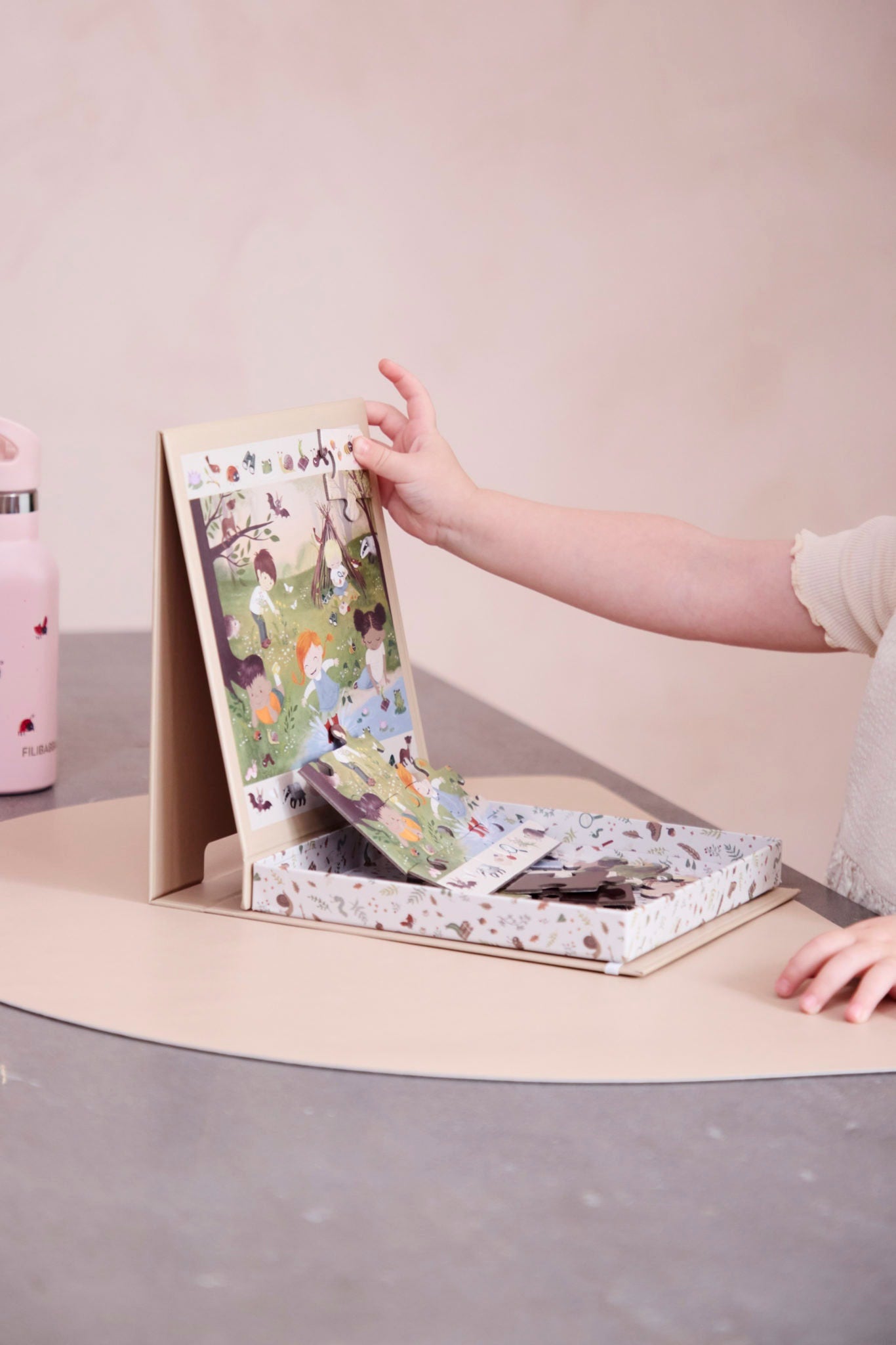 Filibabba - Magnetspiele - Puzzle "Abenteuer im Wald"