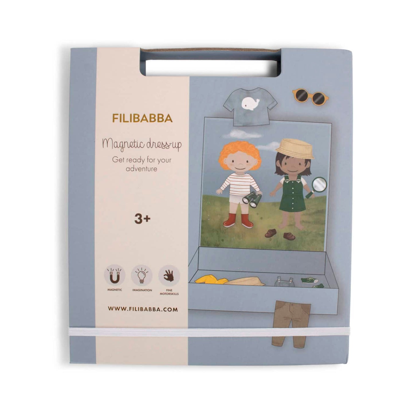 Filibabba - Magnetische Anziehpuppe - Sei bereit für Dein