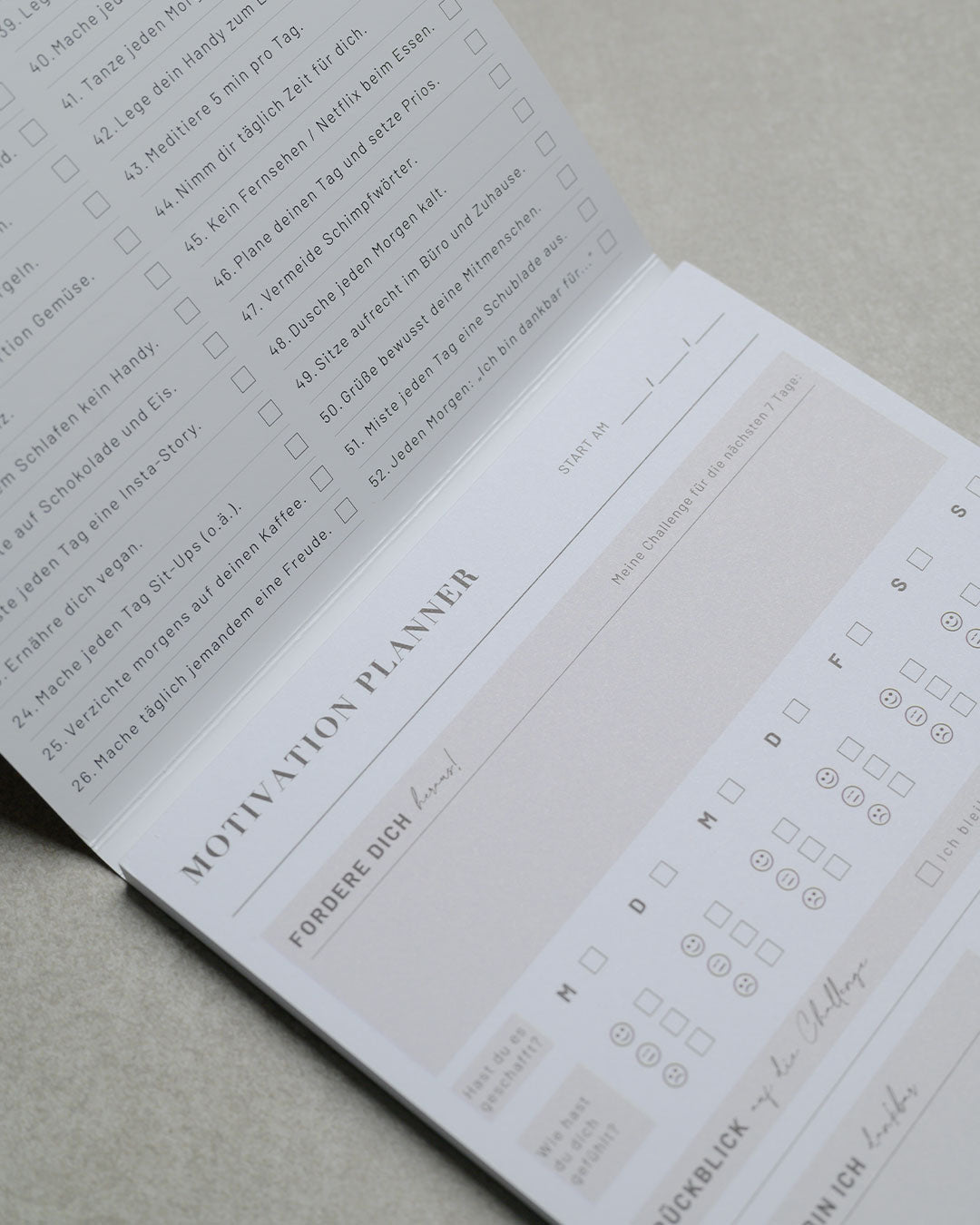 die.Organizer Motivation Planner