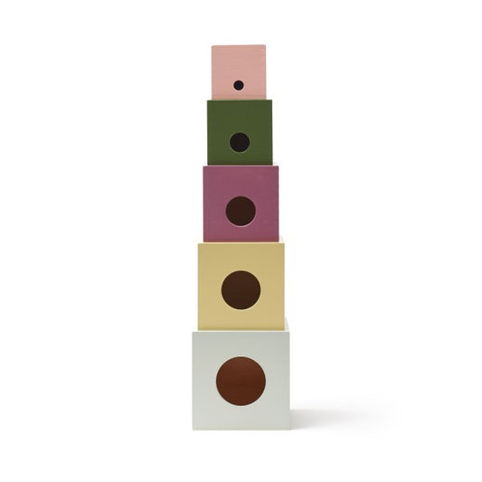 Kids Concept - Stapelwürfel Holz Edvin