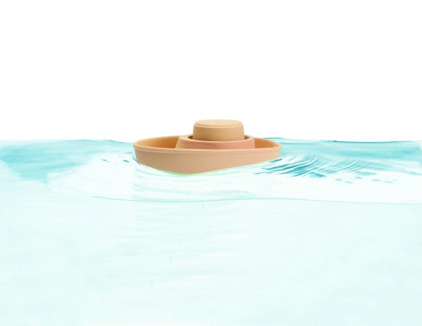 PlanToys- Schlauchboot mit Tauchfunktion orange