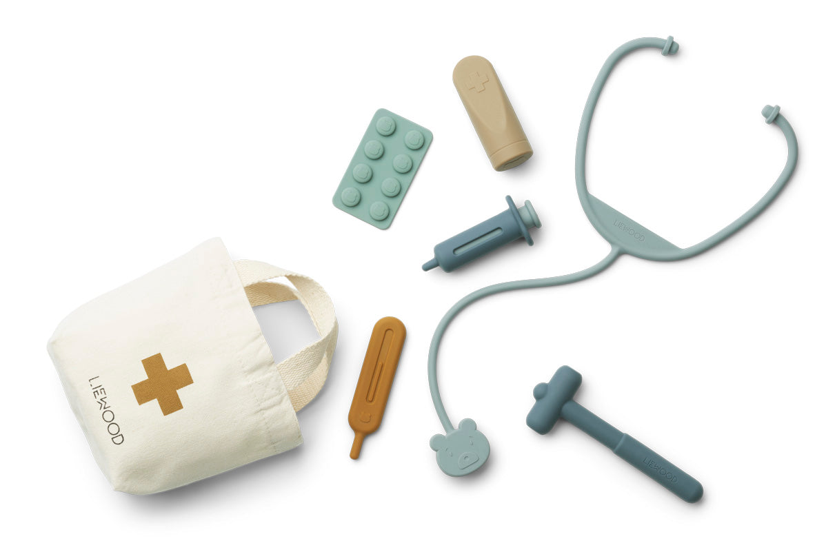 Liewood Doktor-Set "Lennart Blue Multi Mix"