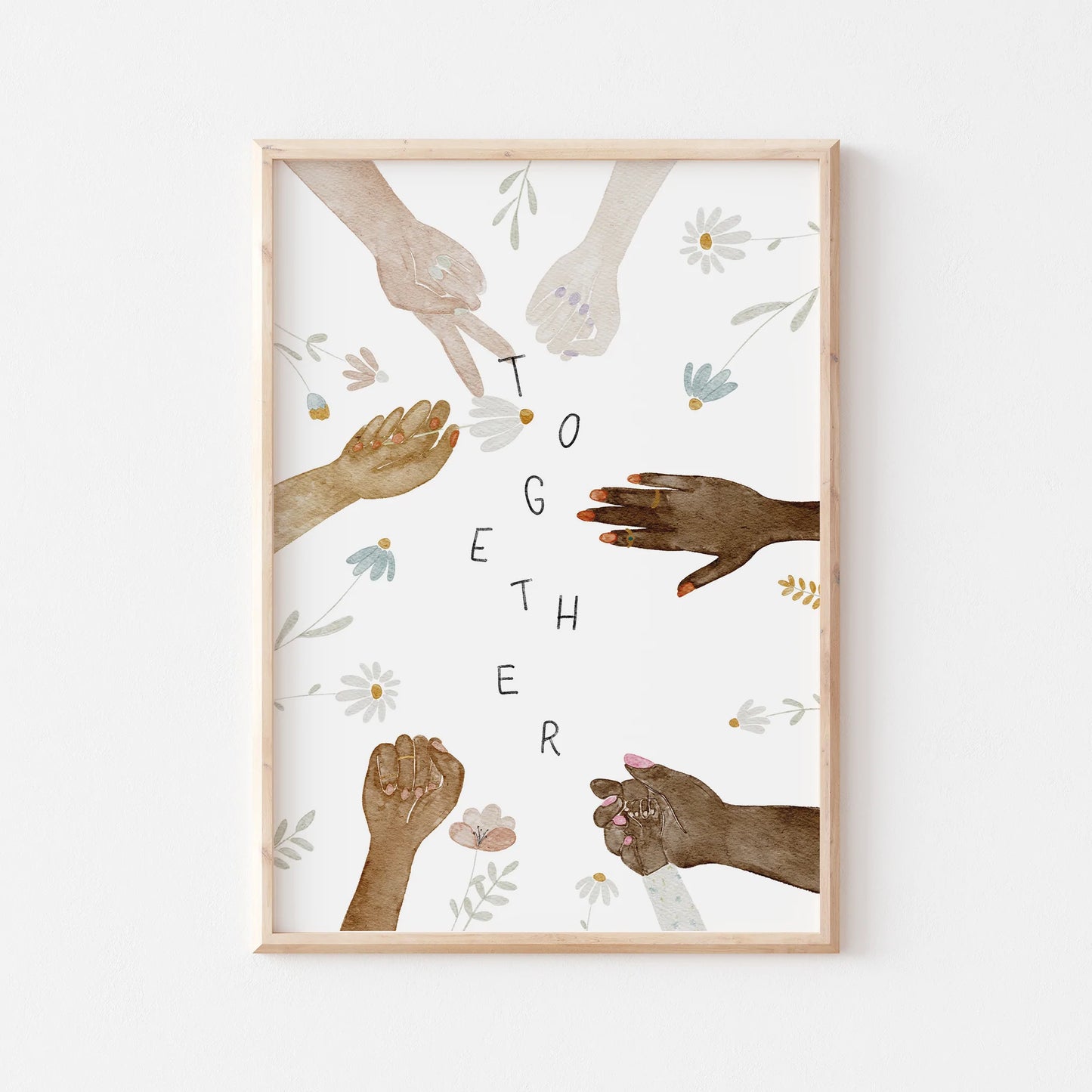 Hej Hanni Poster Together A4