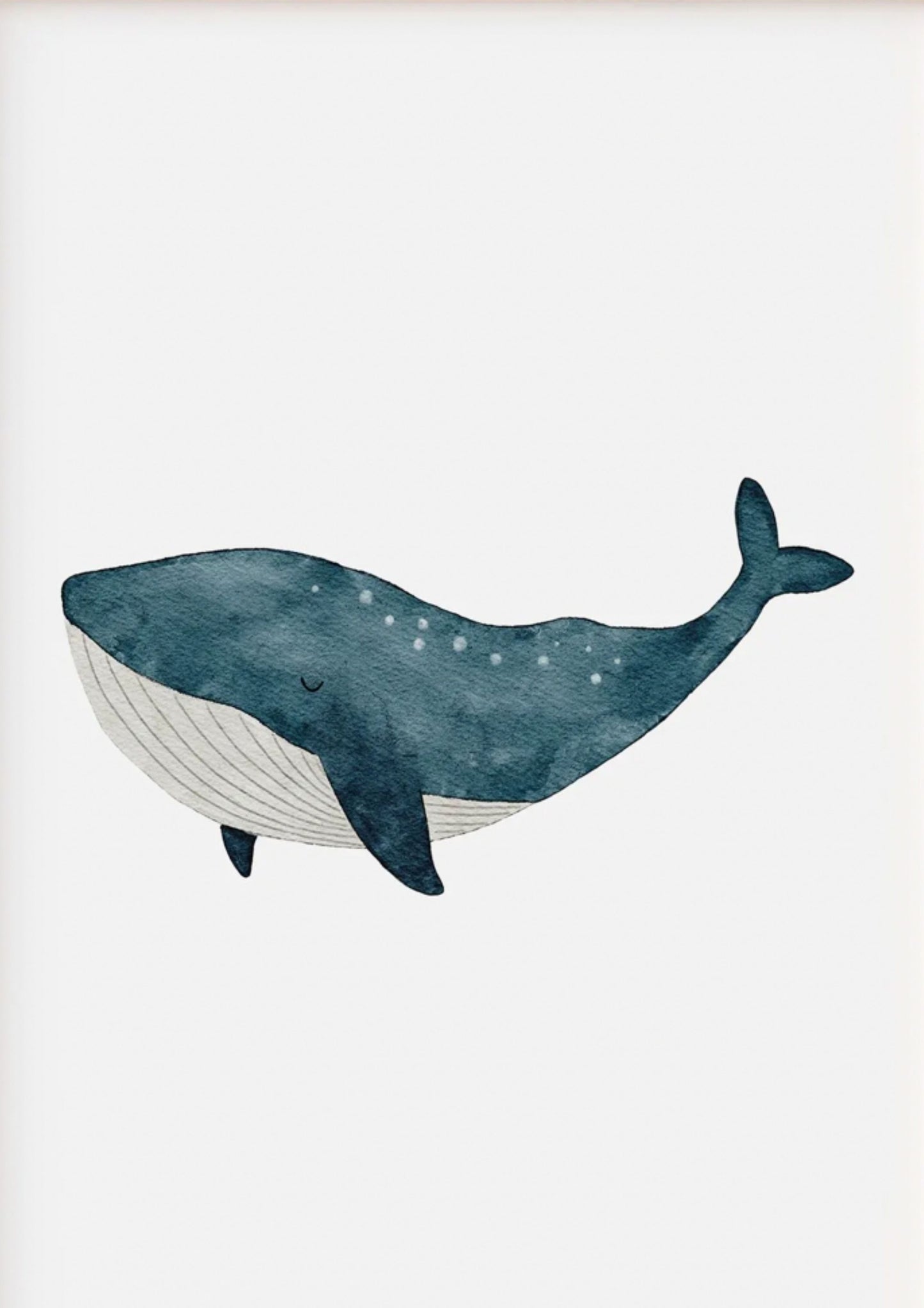 Hej Hanni Wandbild "Wal" A4