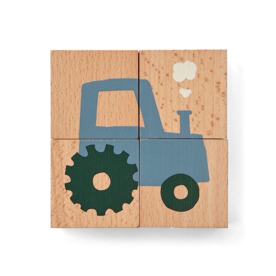 LIEWOOD Puzzle Aage Vehicle / Nature
