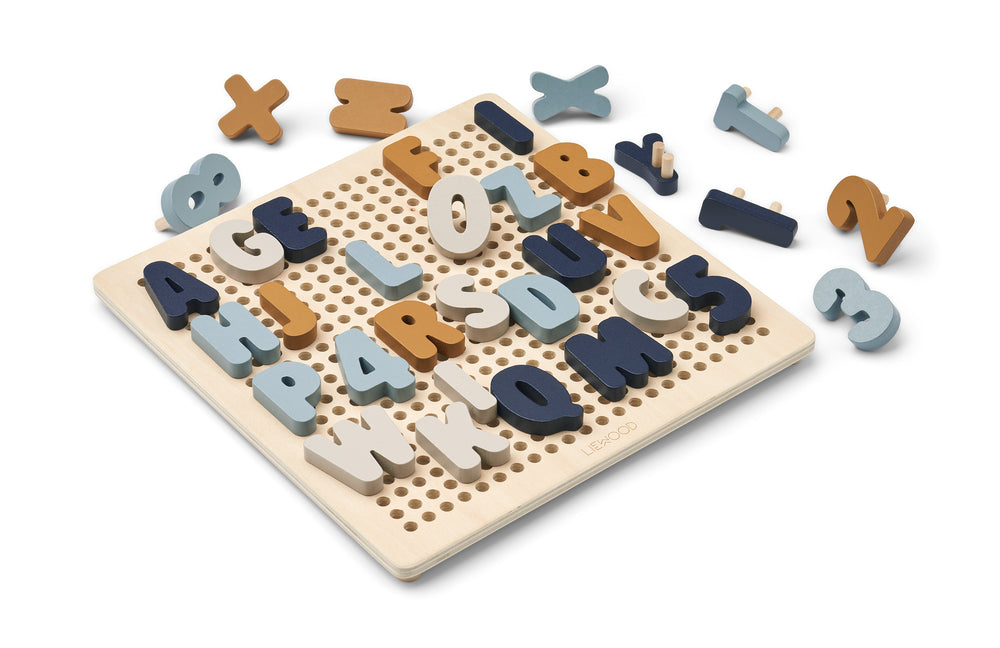 Liewood AINSLEY Alphabet- und Zahlenpuzzle