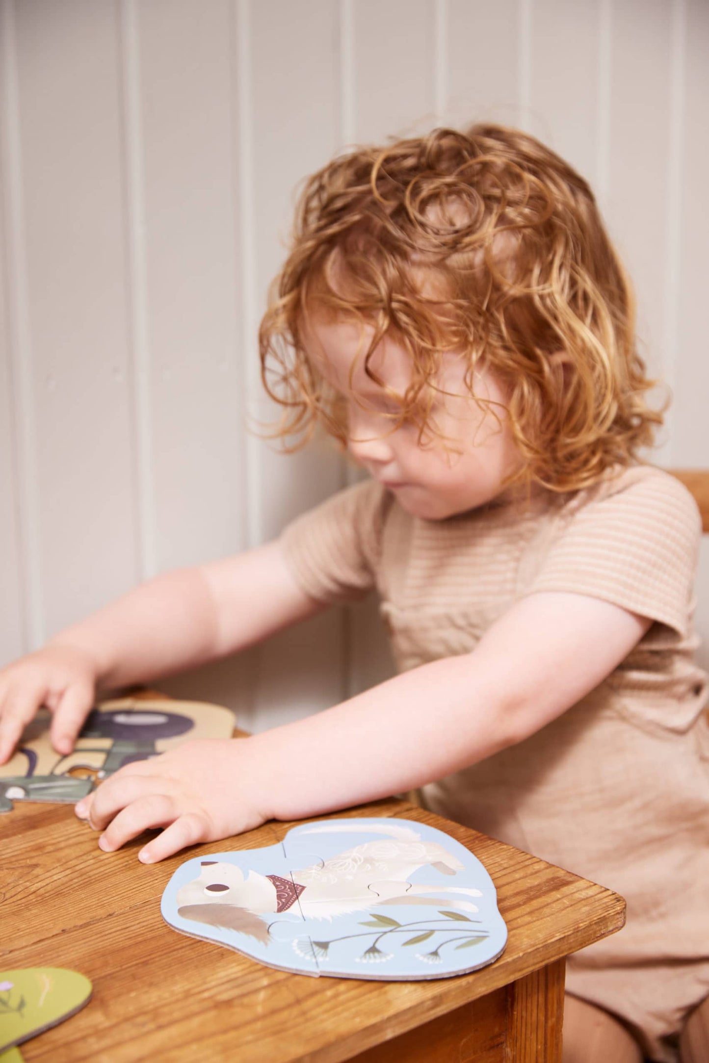 Filibabba Set mit 7 Puzzles - Bauernhoftiere