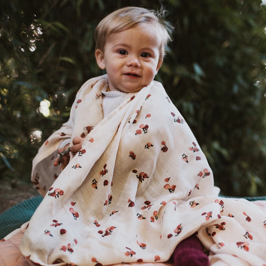 AVERY ROW BABY MUSSELIN SWADDLE