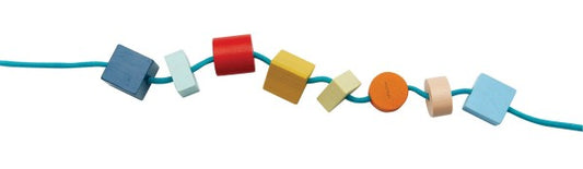 PlanToys Fädelschnüre Geo Unit Link