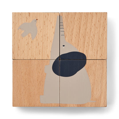 Liewood AGE Puzzle All Togethe/ Nature