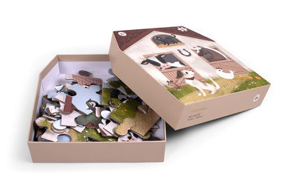 Filibabba Großes Puzzle mit 30 Teilen - Magic Farm