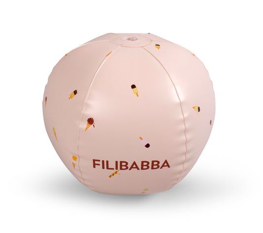 Filibabba Wasserball Cool Summer mit Eiscreme-Muster