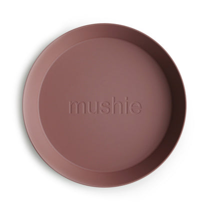 Mushie Kinderteller "Round Dinner Plate" 2er Set