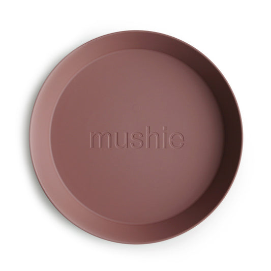Mushie Kinderteller "Round Dinner Plate" 2er Set