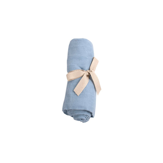 Filibabba - Musselintuch GOTS - Powder Blue