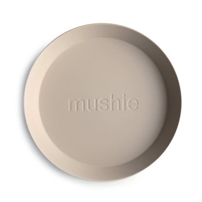 Mushie Kinderteller "Round Dinner Plate" 2er Set