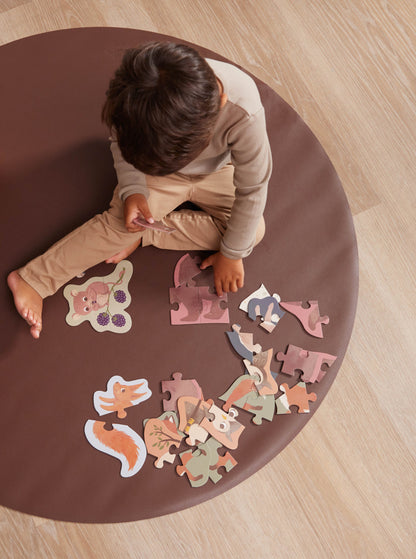 Filibabba Set mit 7 Puzzles - "Nordische Tierwelt"