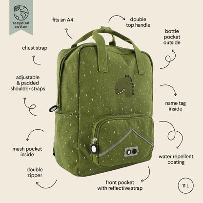 Trixie Rucksack groß - Mr. Dino