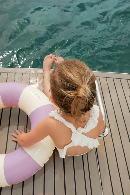 Petites Pommes Klassischer Schwimmring VIOLET