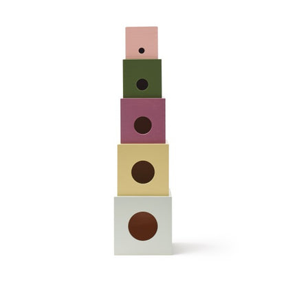Kids Concept - Stapelwürfel Holz Edvin