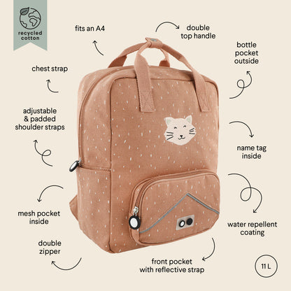 Trixie Rucksack groß - Mrs. Cat