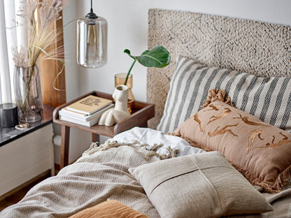 Bloomingville - Eden Bedspread, Nature, Recycled Cotton