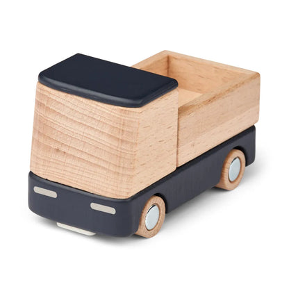 Liewood - LKW aus 100% Holz - Village Truck - Classic navy