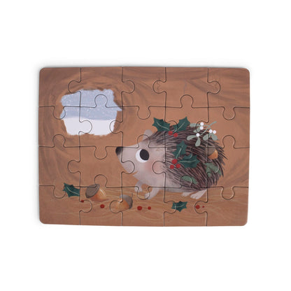 Filibabba - Set mit 4 Puzzles - Wonderful Winter