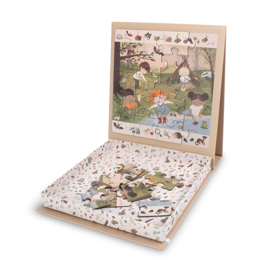 Filibabba - Magnetspiele - Puzzle "Abenteuer im Wald"