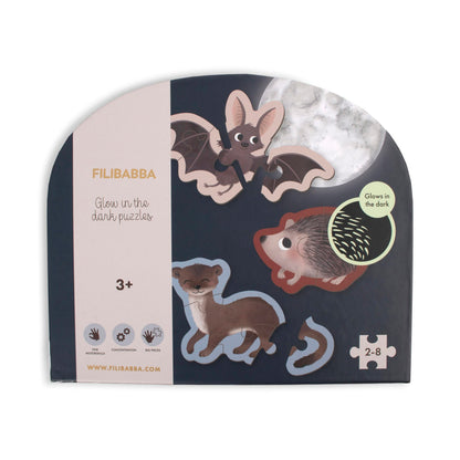Filibabba - Leuchtpuzzle - Forest friends