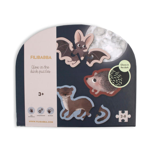 Filibabba - Leuchtpuzzle - Forest friends