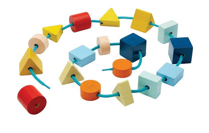 PlanToys Fädelschnüre Geo Unit Link