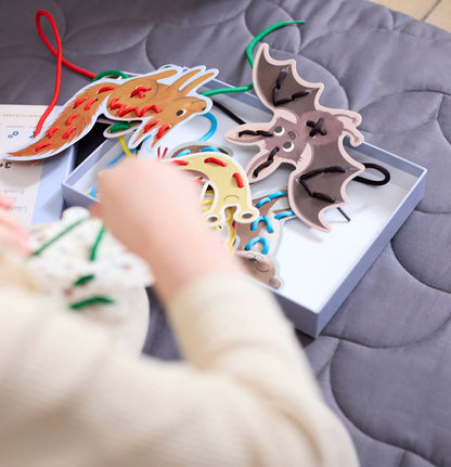 Filibabba - Sticken lernen - Stickset für Kinder - Waldfreunde
