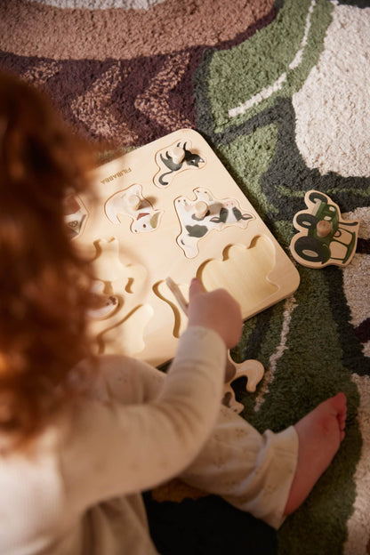 Filibabba Holzpuzzle - Bauernhof