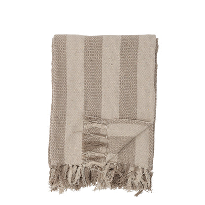 Bloomingville - Eden Bedspread, Nature, Recycled Cotton