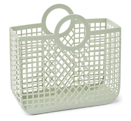 Liewood - Strandkorb Bloom, 37x39x15cm, Lightgreen