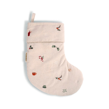 Filibabba - Socke mit Stickerei - Wonderful Winter