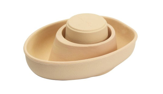 PlanToys- Schlauchboot mit Tauchfunktion orange