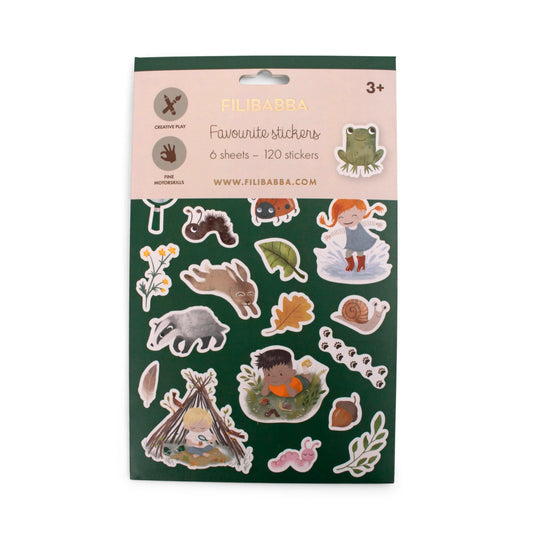 Filibabba - Meine liebsten Sticker - Waldfreunde
