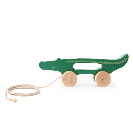 Trixie - Holz Nachziehtier - Mr. Crocodile
