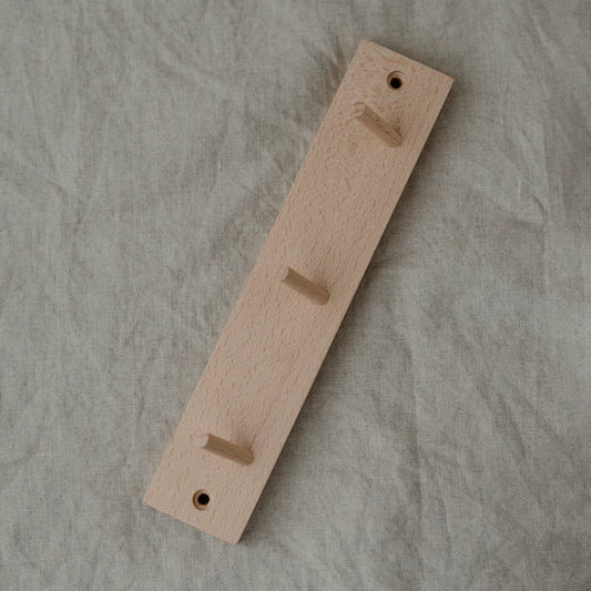 Eulenschnitt - Hakenleiste mit Kartenhalter 25 cm
