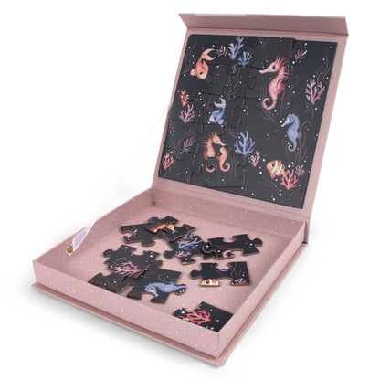Filibabba - Magnetspiele - Puzzle m. Seepferdchen