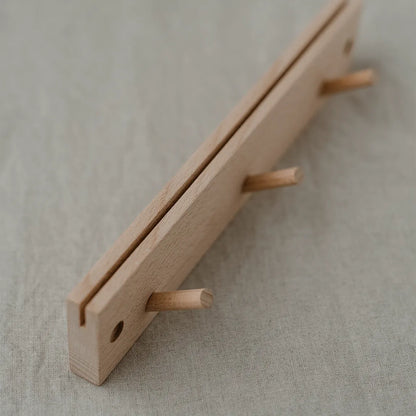 Eulenschnitt - Hakenleiste mit Kartenhalter 25 cm