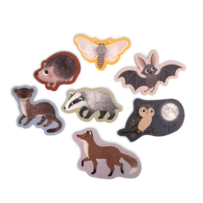 Filibabba - Leuchtpuzzle - Forest friends