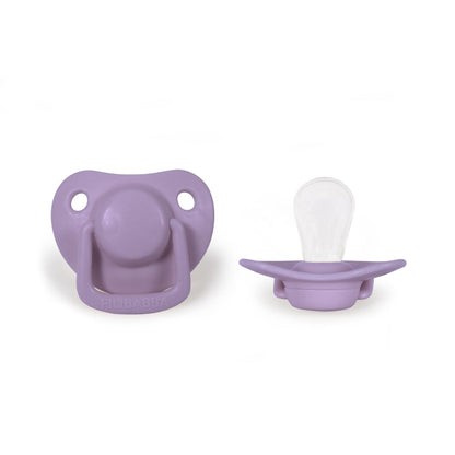 Filibabba - Schnuller 2er Pack - Fresh violet 0-6 Monate