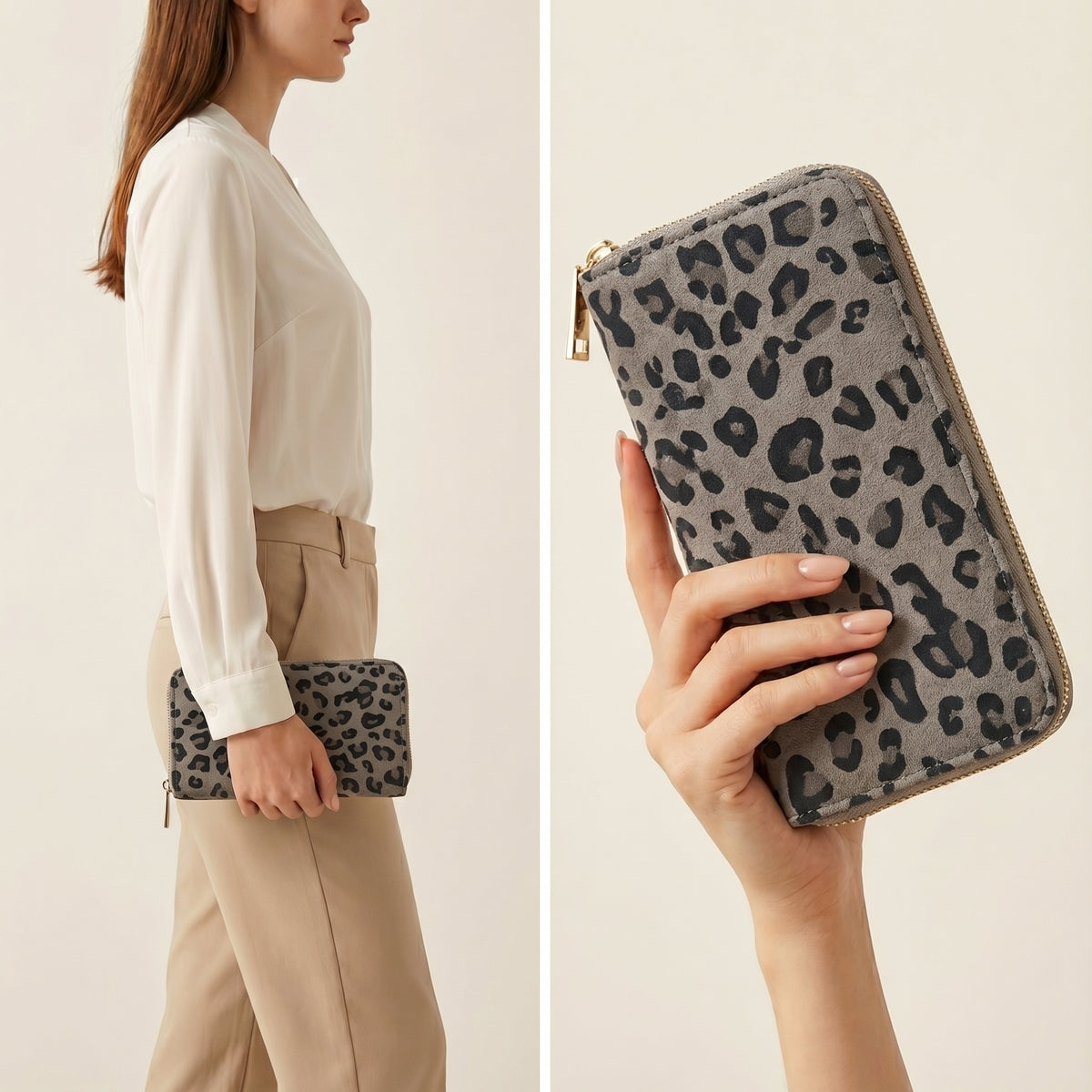 SAVANA LARGE LEO GRAU